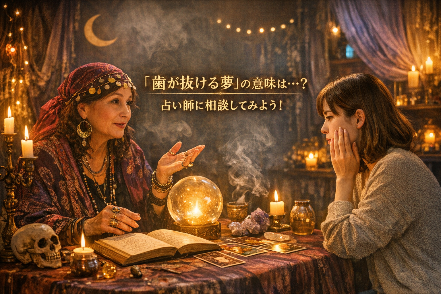 【夢占い】歯が抜ける夢の意味は？状況別・本数別・場所別に徹底解説！